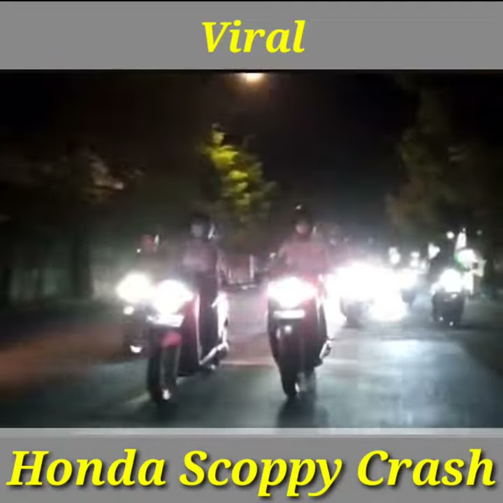 Detik detik cewek naik honda scoopy jatuh (story wa cewek scoopy Viral)