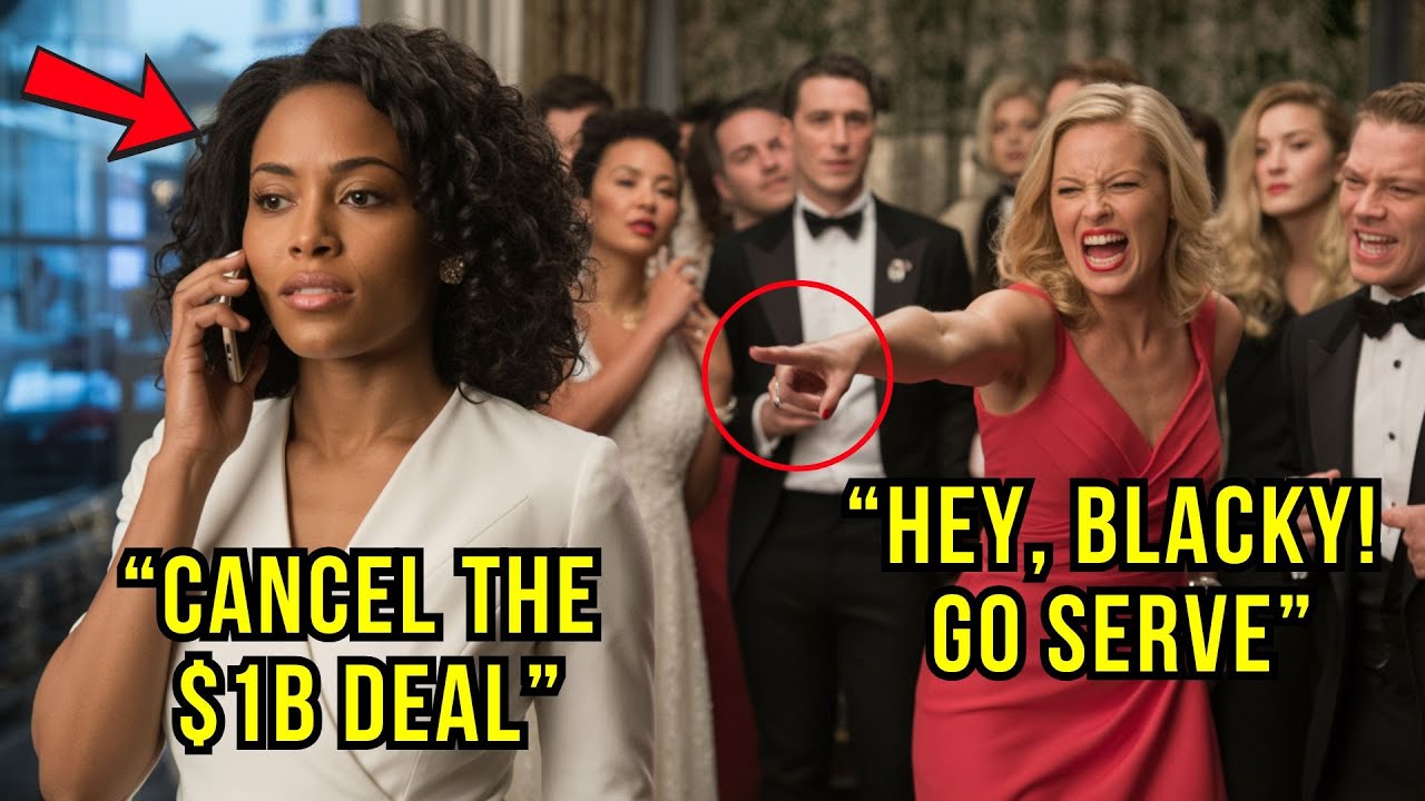 White Billionaire Family Mocked the Black Woman at Party — Then She Canceled Their $1B Deal!