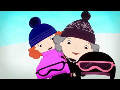 мультфильм    Нине Надо Выйти!   серия 02   Снег   сериал для малышей