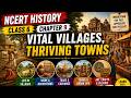 NCERT History Class 6 Chapter 9 | Vital Villages, Thriving Towns | UPSC | PCS | SSC Exams