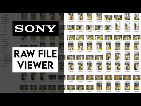Sony Raw file thumbnail viewer for Windows || Solution !!!