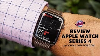 Review del reloj inteligente Apple Watch Series 4 y de las correas Suritt -  YouTube