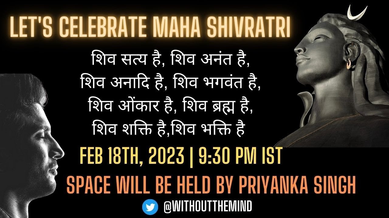 Maha Shiv Ratri with Priyanka Singh | Remembering Sushant Singh Rajput ...