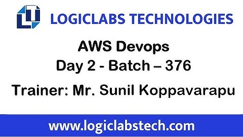 AWS Devops (Day 2) (Batch - 376)
