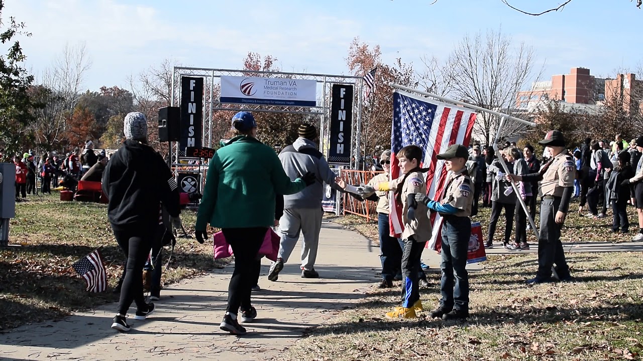 Veteran’s Day 5K Charity Run and 2K Walk & Roll 2019 - YouTube
