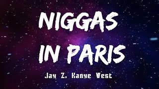 Jay-Z ft Kanye West - Niggas In Paris [LYRICS ON SCREEN HD]