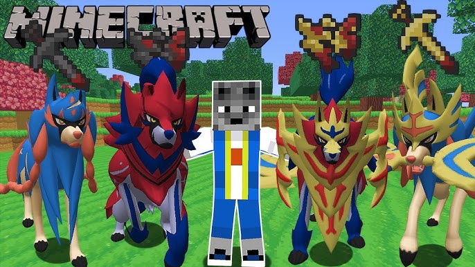 Como Pegar o Lendário Zacian no Minecraft Pixelmon 