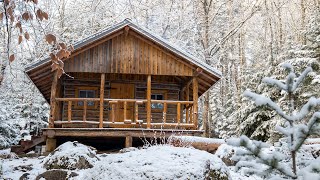 Old Restored Off-Grid Cabin Built in Wilderness Refuge