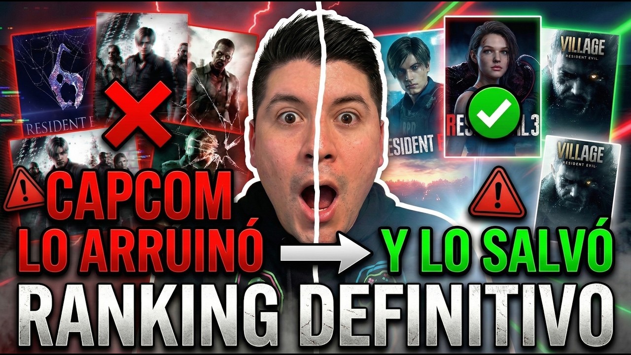 Los 7 MEJORES RESIDENT EVIL de la historia… ¿está tu favorito? - YouTube