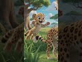 cheetahs playing
