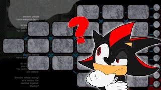 The CANON Route in Shadow the Hedgehog?