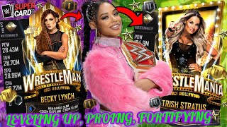 HERE'S HOW TO LEVEL UP A CARD, PRO A CARD, FORTIFYING A CARD & UPGRADING A CARD!! | WWE SuperCard screenshot 4