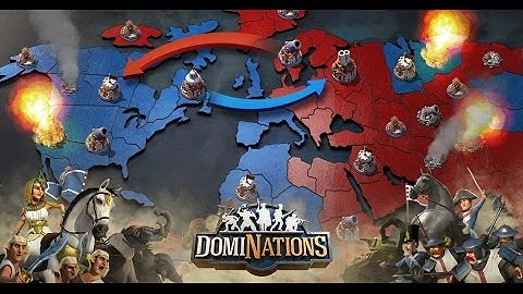 #45. DomiNations 1. Attack 72. Worldwar / Fast dropping / deplyoing troops