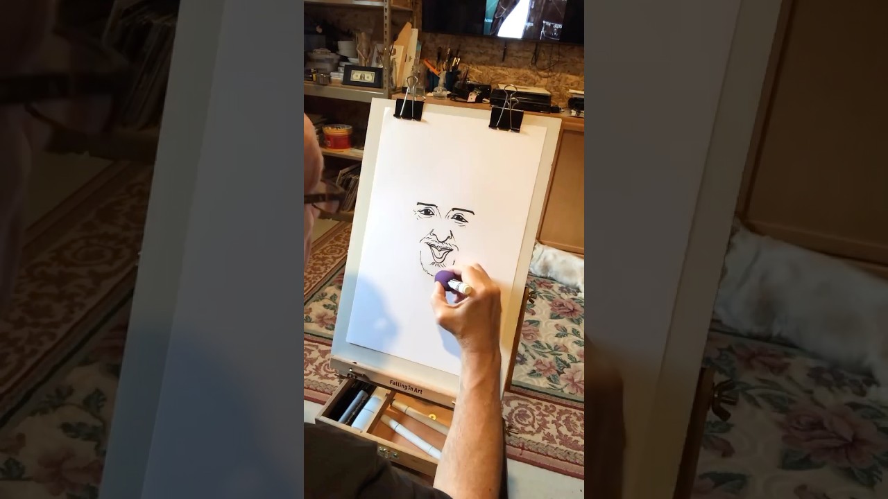 6. Tony Jay - Claude Frollo - Hunchback #DisneyAnimatedVillainVoiceActors #seriouslybob #caricature