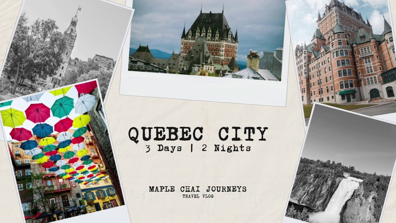 3 Days in Quebec City 🇨🇦 | Ultimate Travel Vlog & Things to Do 