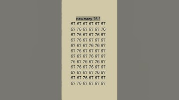 How many 76? - Math Quiz  #math #quiz #shorts #puzzle