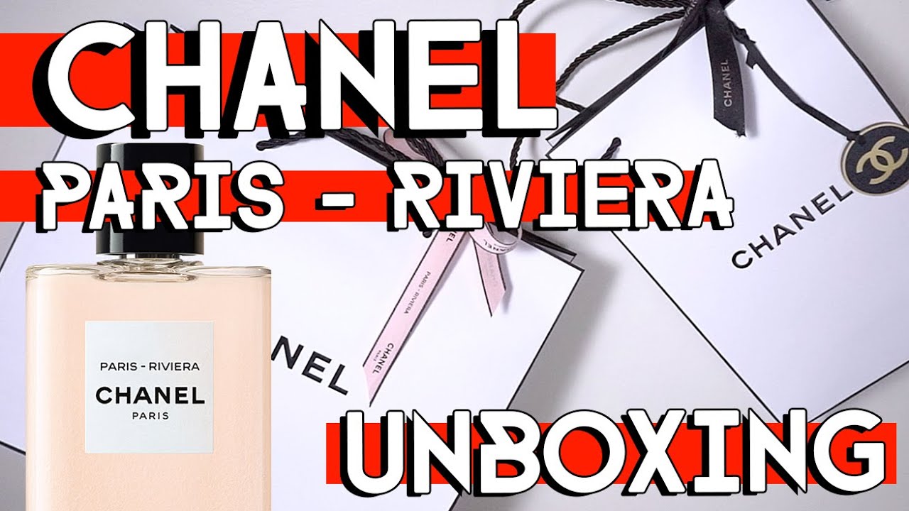 CHANEL Paris - Riviera Perfume Unboxing and First Impressions - Les Eaux de CHANEL  Fragrance - EDT 