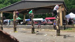 Springboard Finals 2022 Webster County Woodchopping Festival