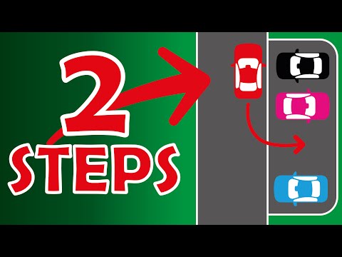 Reverse Parking Simplified: 2 Steps