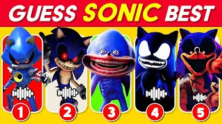 Guess Sonic Meme & Dance Challenge 3 - Shin Sonic, Sonic.Exe & Sonic-Sonic The Hedgehog3 Movie Quiz screenshot 3