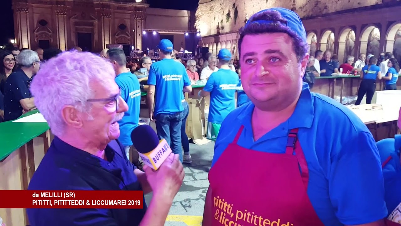 DA MELILLI (SR) - 14° Sagra dei sapori tipici locali PITITTI, PITITTEDDI & LICCUMAREI  2019