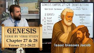 Genesis 27:1 to 28:22 Issac Blesses Jacob #esau #isaac #jacob #israel #rebekah #biblestudy #bethel