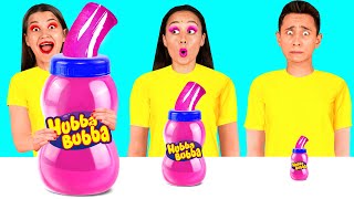 تحدي لوحة كبيرة أو متوسطة أو صغيرة | حيل المطبخ اللذيذة KaZaZa Challenge