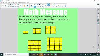 Lesson 7 9   Rectangular Number Patterns   Grade 4 Everyday Math Profile