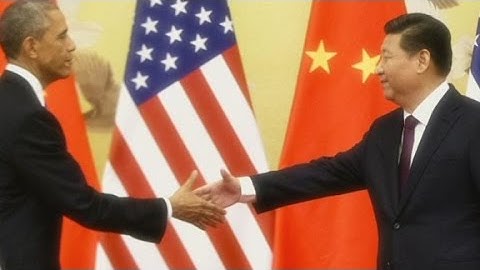 U.S. and China reach historic agreement on climate change