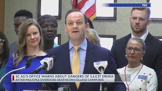 'These drugs are poison': AG Alan Wilson warns public after overdose deaths on college campus