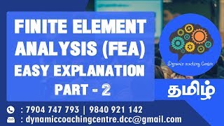 FINITE ELEMENT ANALYSIS (FEA) MADE EASY | PART 2 | Tips & Tricks | Dynamic Coaching Centre