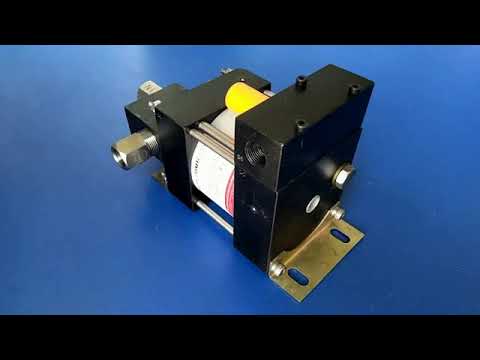 M series air driven liquid pump - YouTube