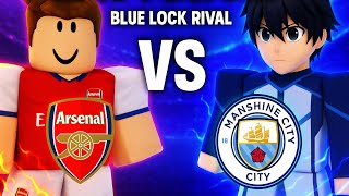 არსენალი VS Manshine City Roblox-ში! / ქართველი მეტოქეები