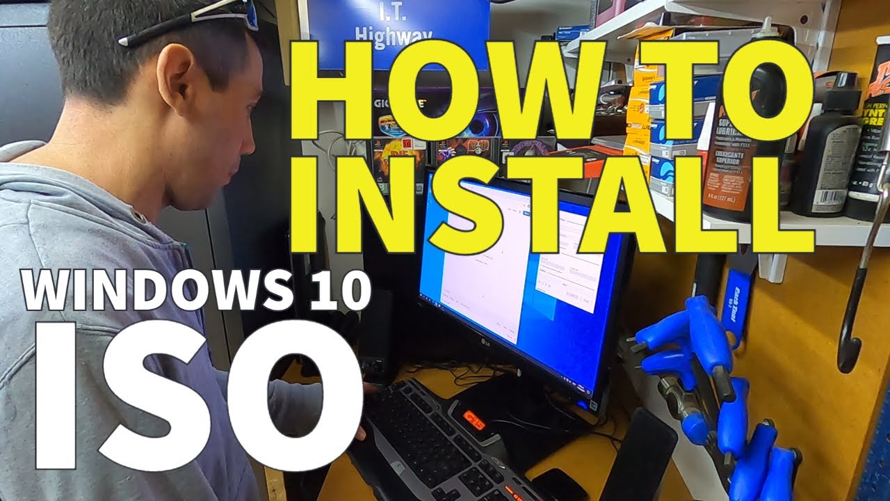 How To Create Microsoft Windows 10 Install Media Using Win 10 Iso And