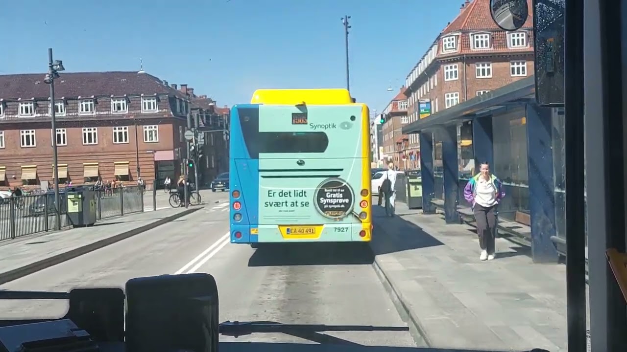 15E hele turen fra Nørreport til rævehøjvej, DTU