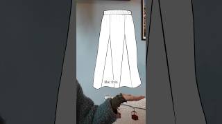 You can also sew this skirt! #sewing #zerowaste