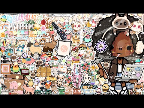𐐪𐑂.  🐠🎀 Building My Dream˖ਏਓ Modern Farm House In Toca Life World 🦆The Speed Build Diaries Ep.9. ⟡