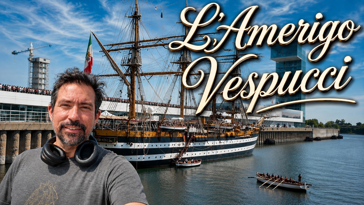 L'"Amerigo Vespucci" est à Montréal!