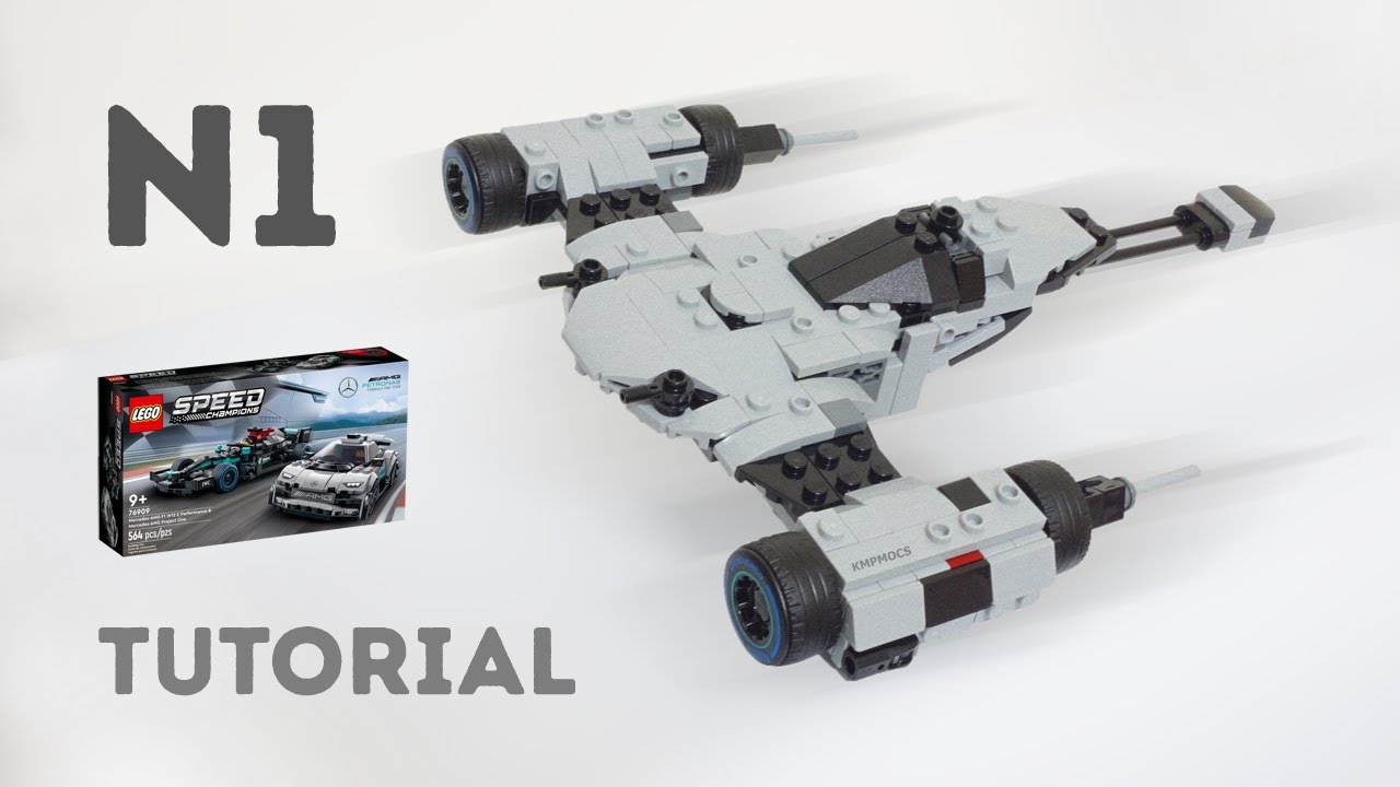 Tutorial - Din Djarin's N1 Starfighter | Lego Speed Champions