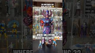 HOW AM I FITTING 32 INCHES OF GALACTUS😭#hottoys #actionfigures #toyreview #marvellegends #galactus