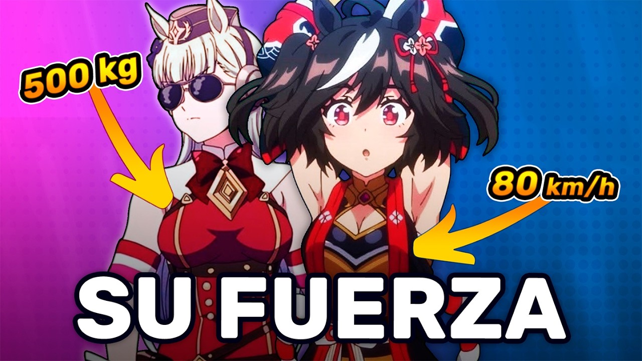 El físico de las chicas caballo de Umamusume no tiene sentido