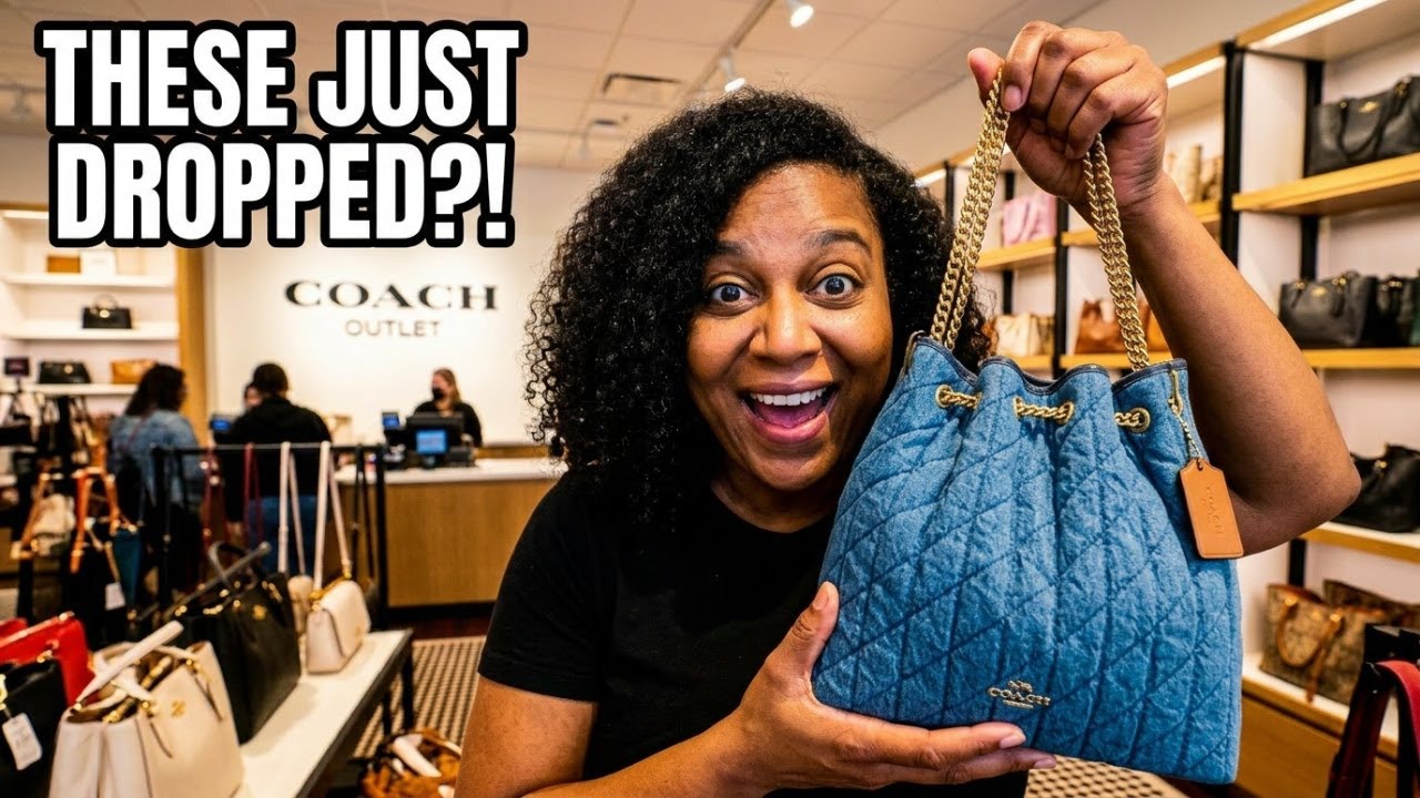 Покупки в Coach Outlet😱Эти 5 сумок через плечо начинаются на букву E — вот мой рейтинг