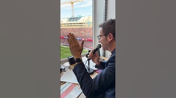 The first welcome at Spotify Camp Nou! 😍 #fcbarcelona #fcb #spotifycampnou #shorts #shortsfeed