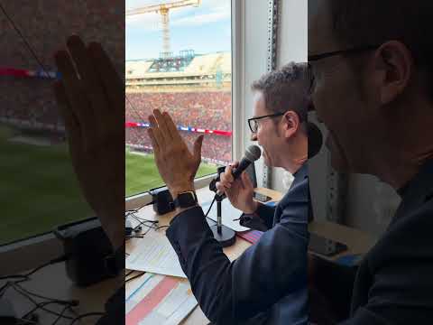The first welcome at Spotify Camp Nou! 😍 #fcbarcelona #fcb #spotifycampnou #shorts #shortsfeed