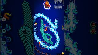 INSANE Worms Zone Battle 🐍 |Giant Snake Kills & Epic Survival 🔥#SnakeGame#MobileGamin #snake #viral