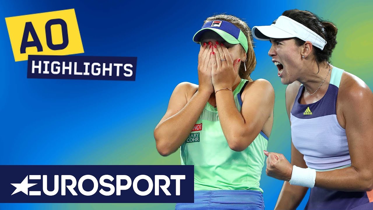 Sofia Kenin vs Garbiñe Muguruza Extended Highlights | Australian Open 2020 Women's Final | Eurosport