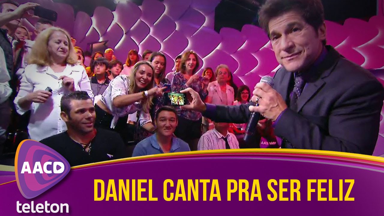 Teleton 2015 - Daniel canta Pra Ser Feliz