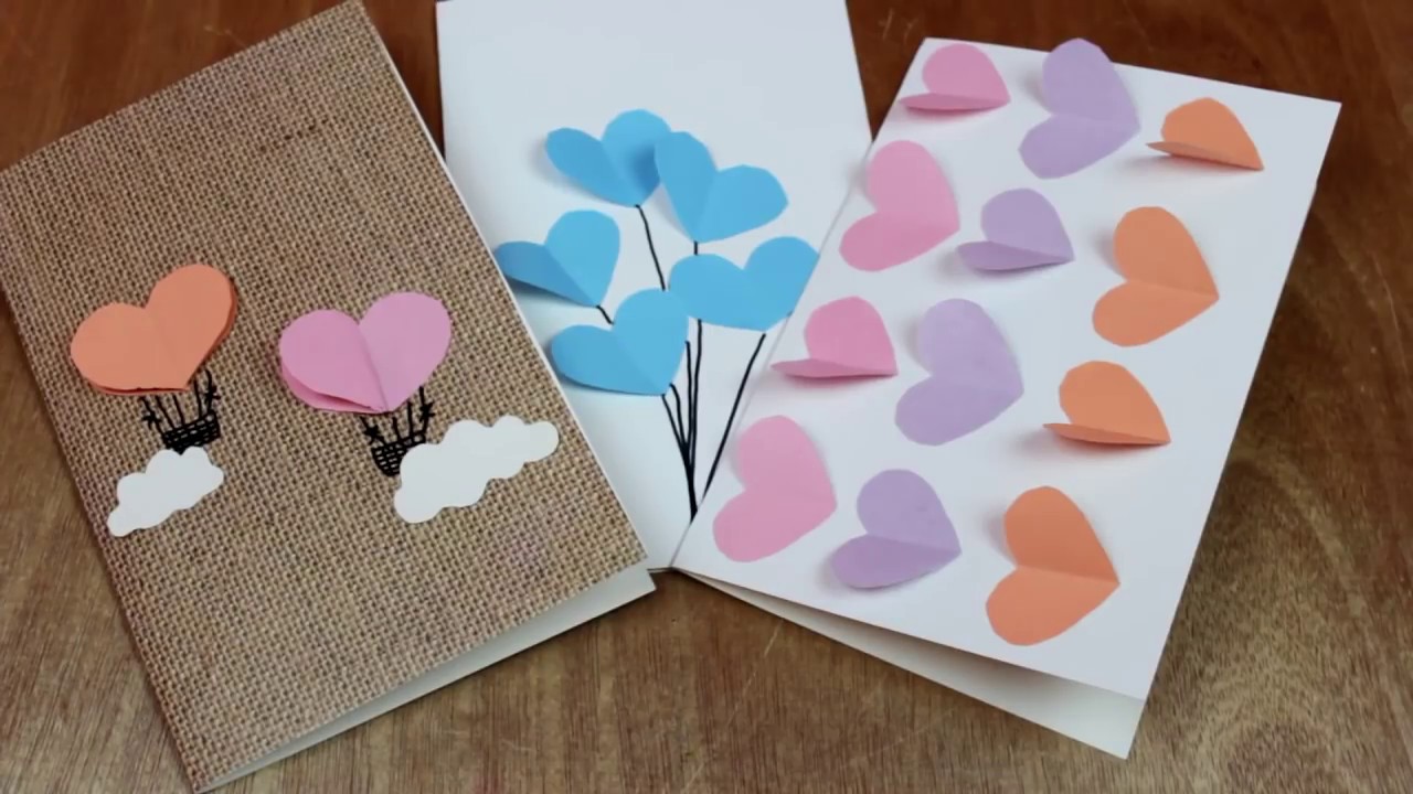 Hermosa tarjeta para mi novio | Manualidades para San Valentín |Tarjeta para  el 14 de Febrero #Cards - YouTube
