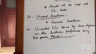 CPT MODIFIERS PART - 1, ENGLISH VERSION