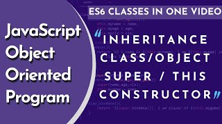 Classes, Object & Inheritance in JavaScript OOP in Hindi